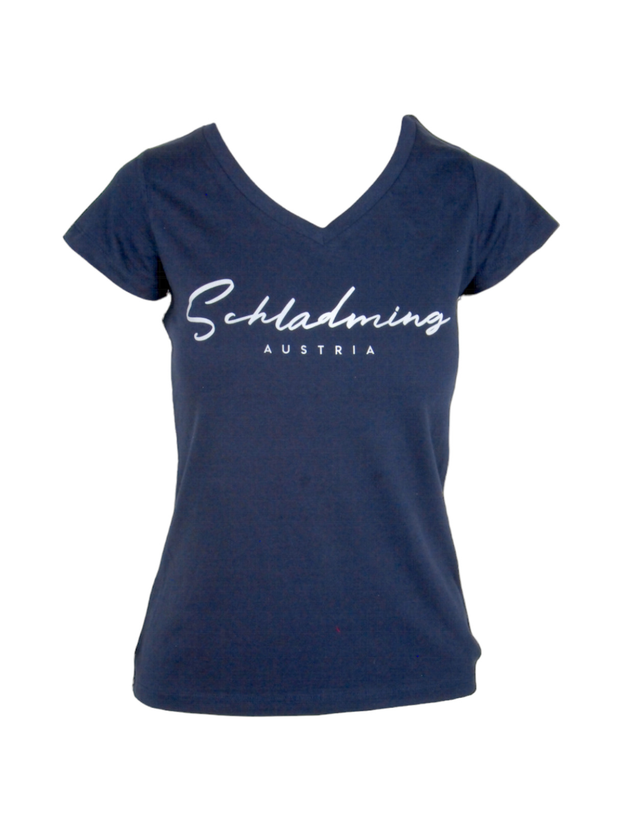 V Stylo Style Damen T-Shirt blau 1