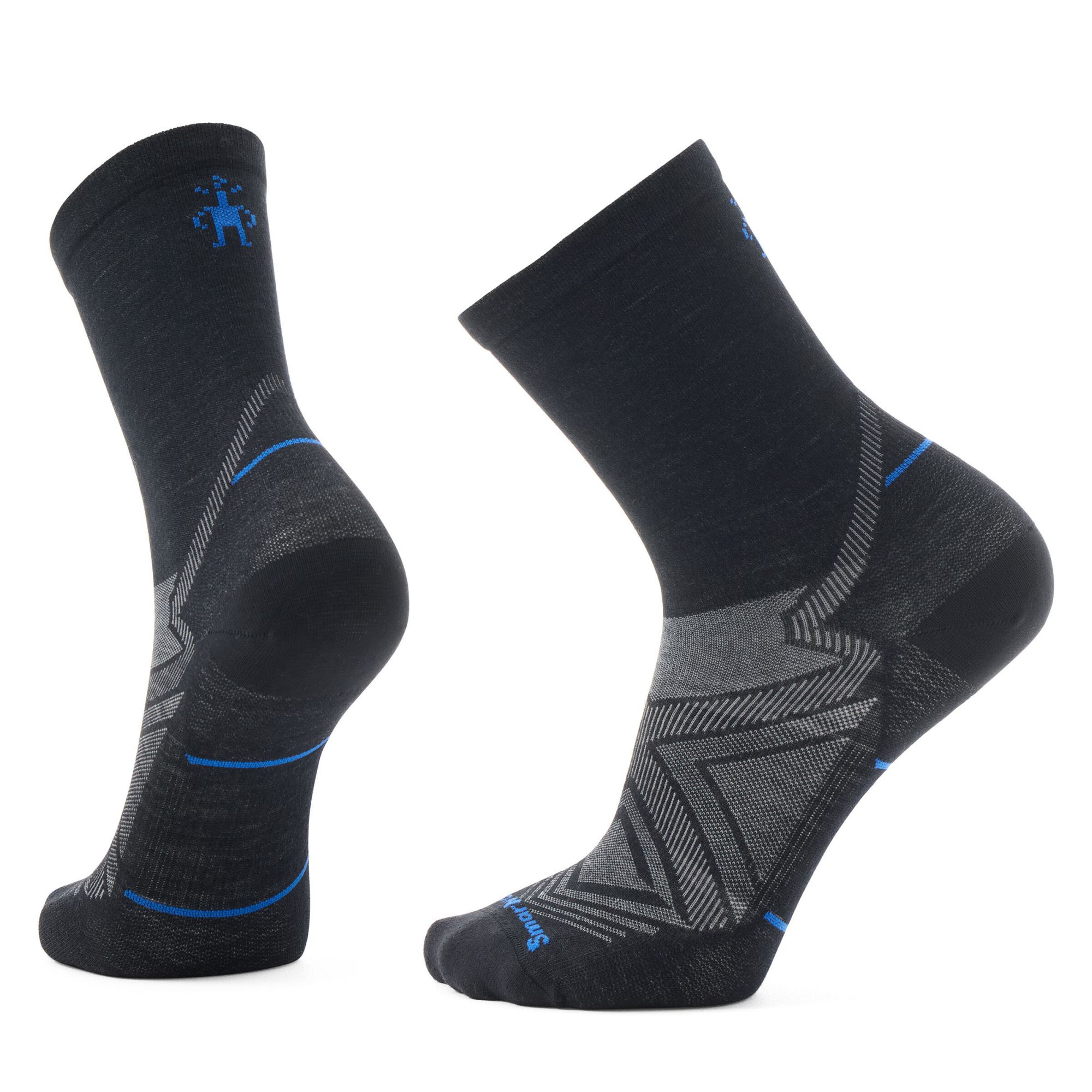 Run Zero Cushion Mid Crew Laufsocken aus Merinowolle 1
