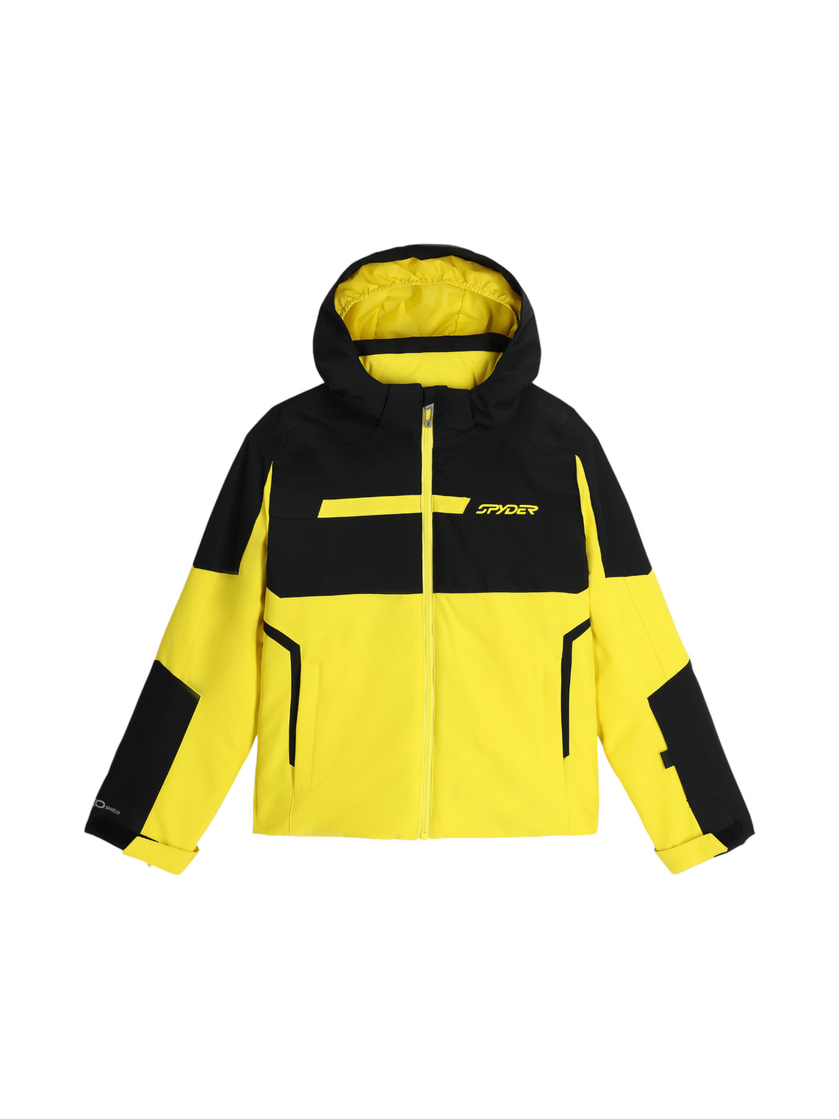 Challenger Jungen Skijacke mit abnehmbarer Kapuze 1