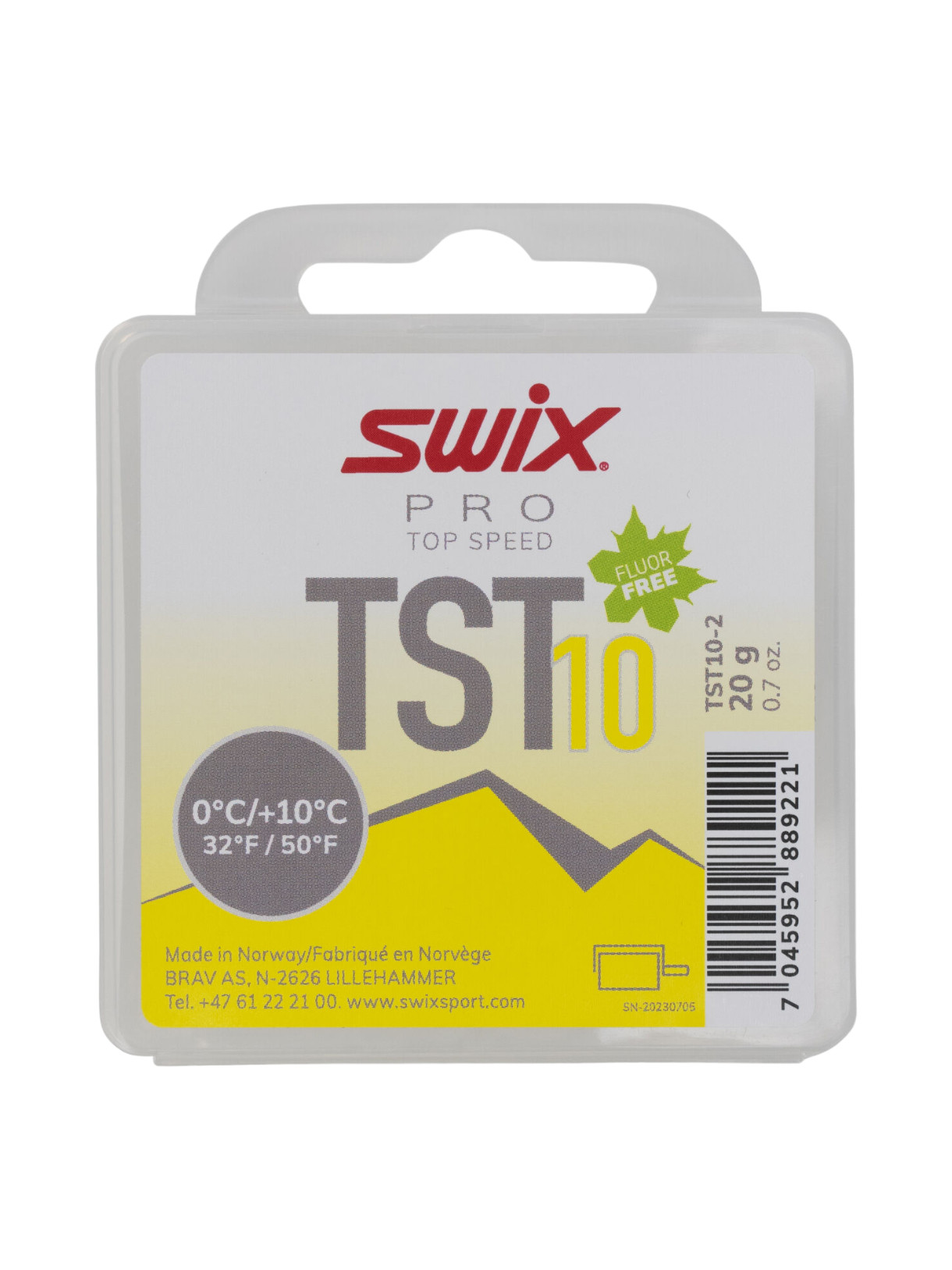 TS10 Turbo 0°C/+10°C 20g Skiwachs 1
