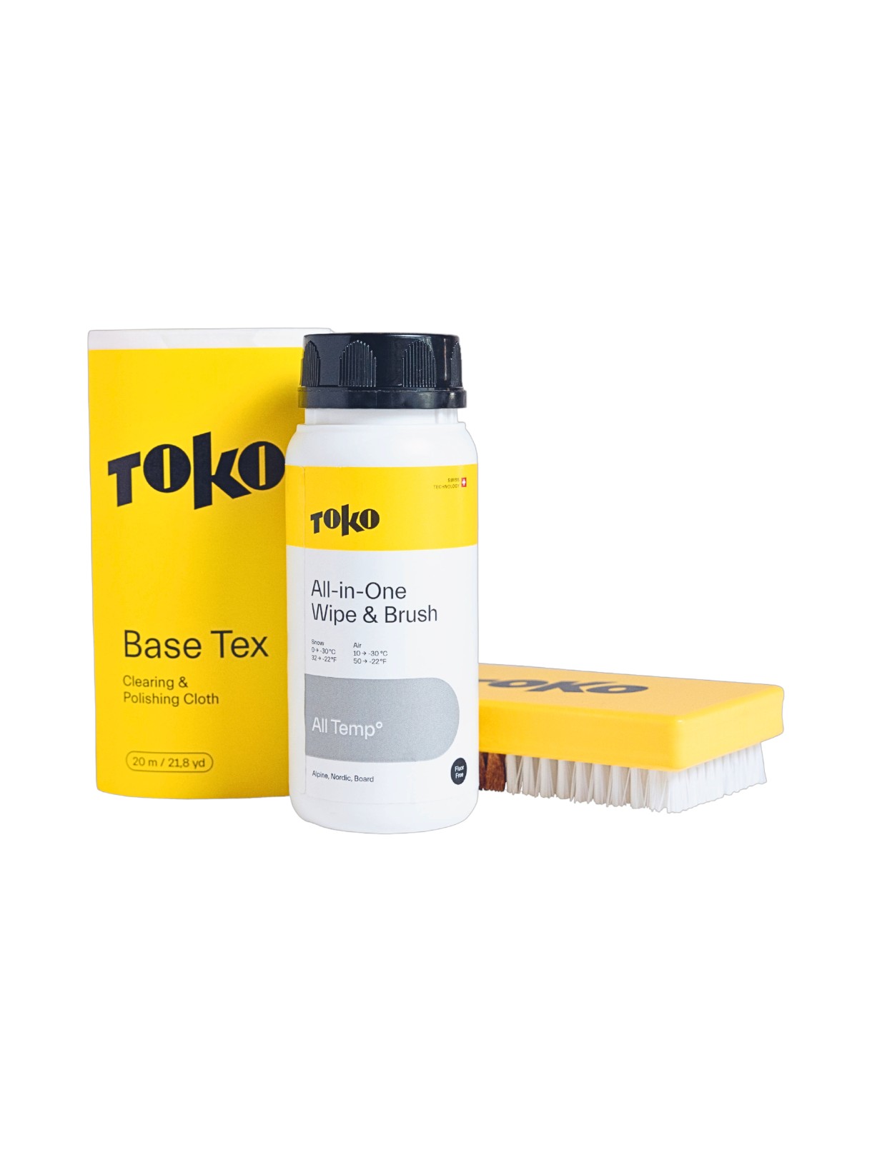 All-In-One Wipe & Brush Kit 0° bis -30°C Flüssig Skiwachs-Set 1