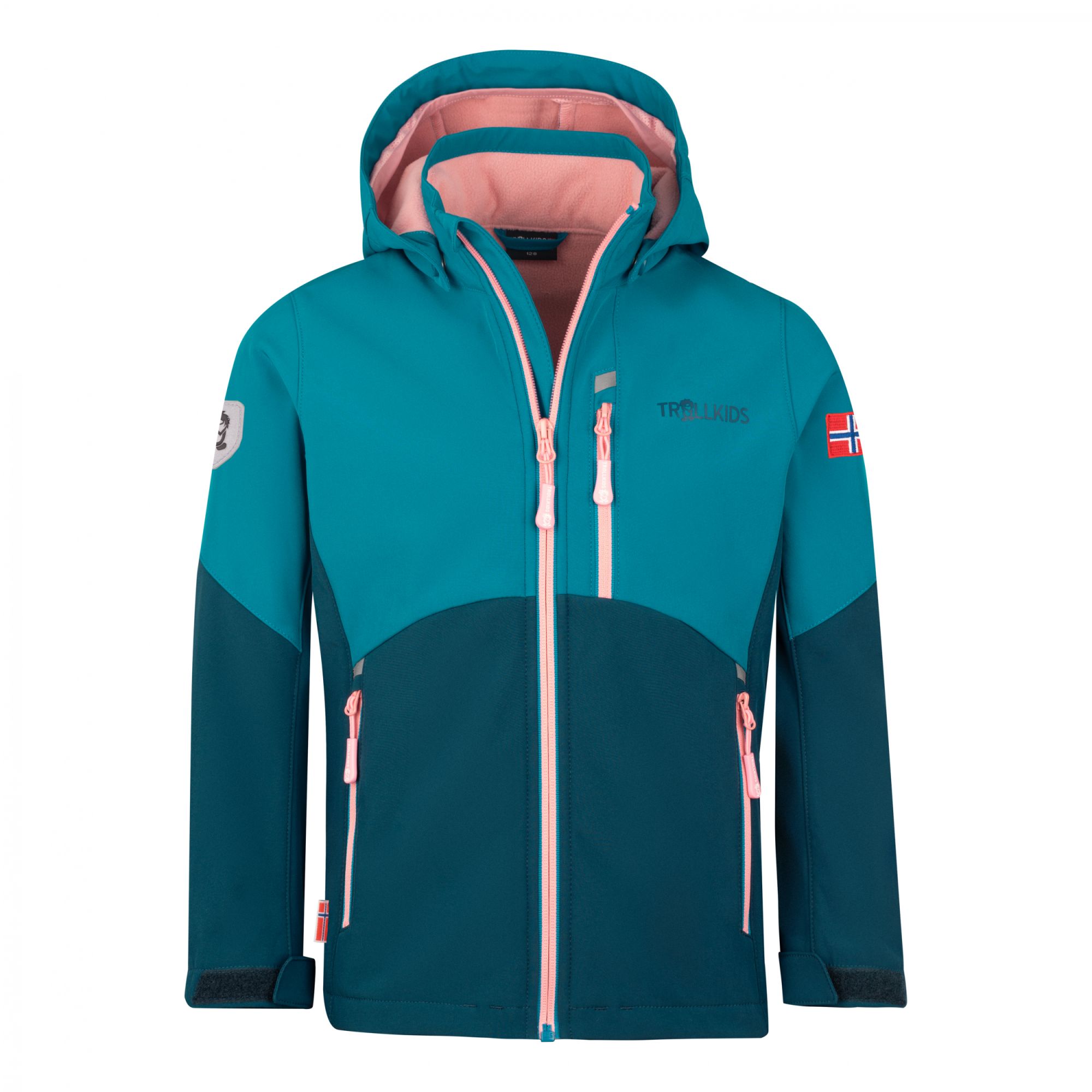 Girls Balestrand Mädchen Softshell Jacke mit abnehmbarer Kapuze 1