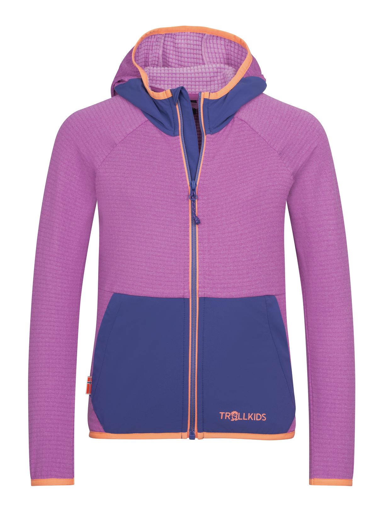 Girls Holmedal Mädchen Outdoor Fleece Jacke mit Kapuze 1