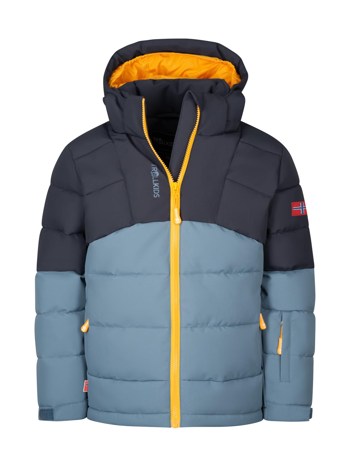 Gryllefjord warme Kinder Jacke mit abnehmbarer Kapuze 1