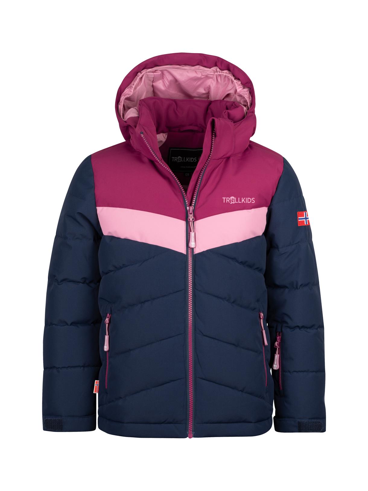 Gryllefjord warme Mädchen Skijacke mit abnehmbarer Kapuze 1