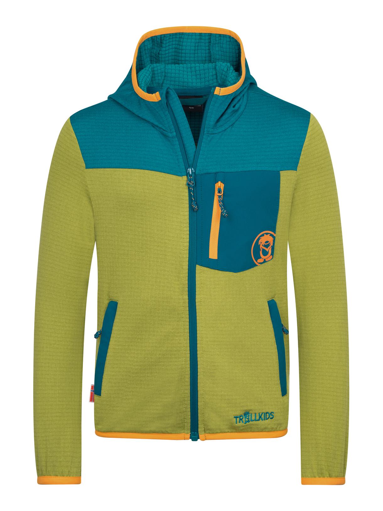 Holmedal Kinder Fleece Jacke mit Kapuze 1