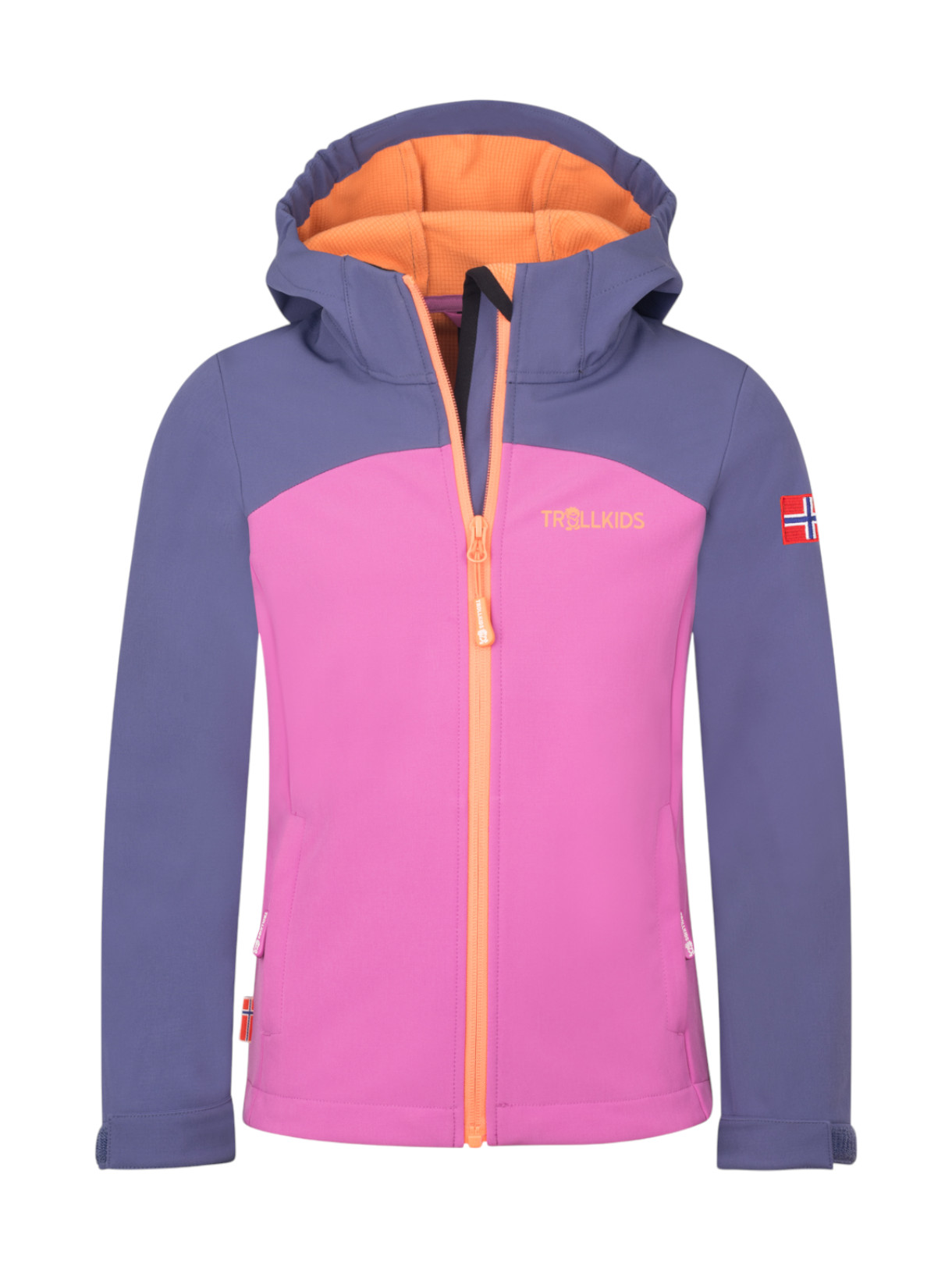 Kristiansand Mädchen Softshell Jacke XT mit Kapuze 1