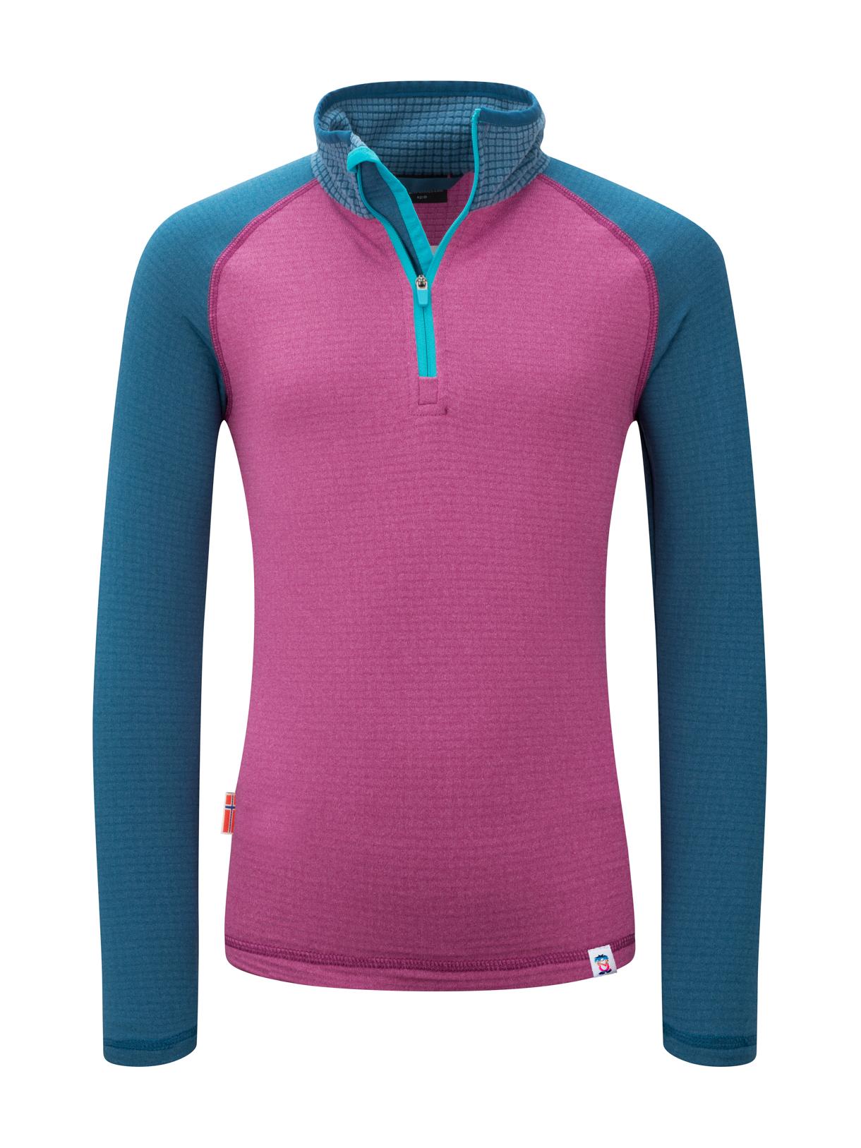 Rauland Half Zip Kinder Fleece Pulli 1