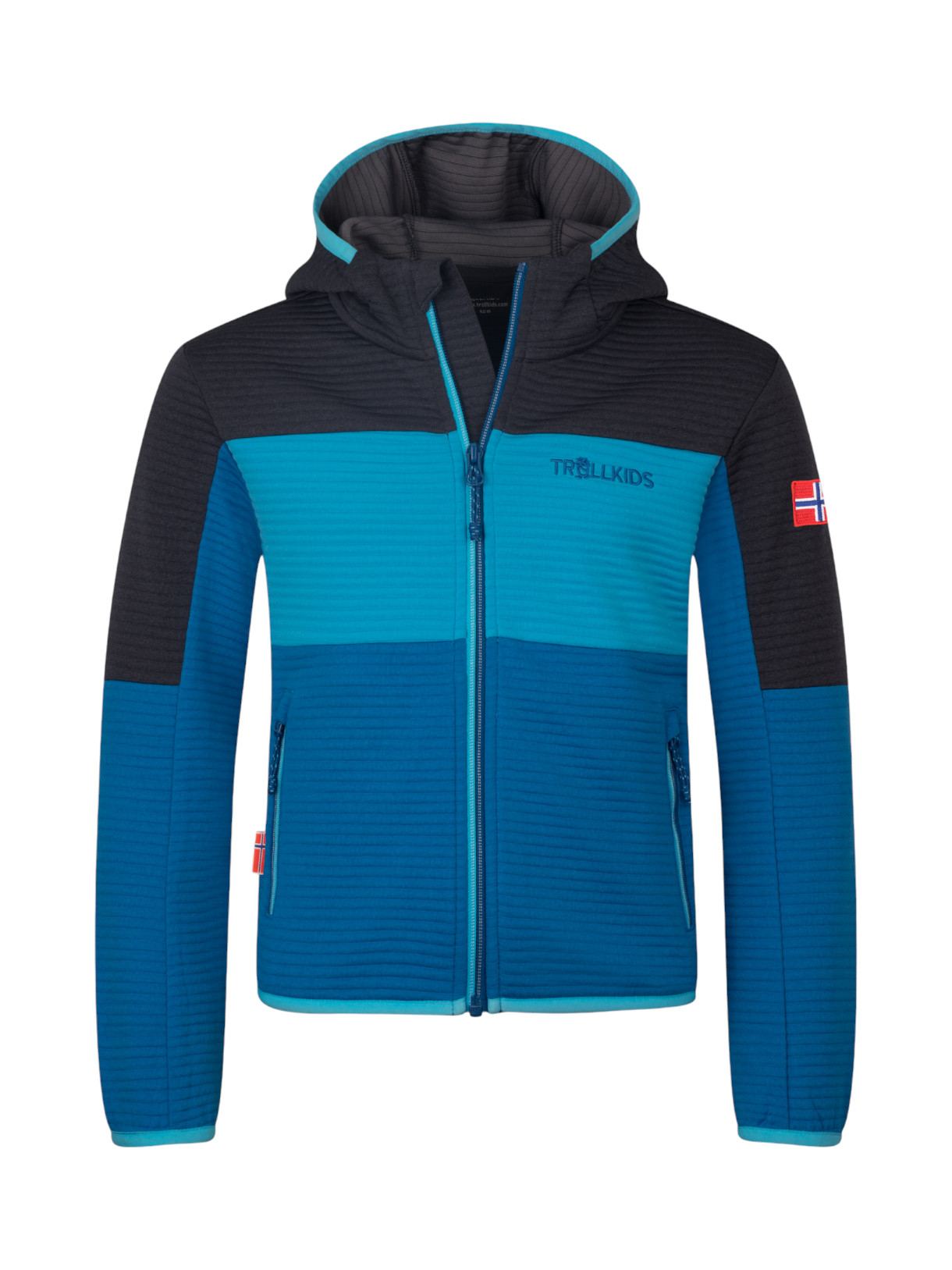 Sogndal XT Kinder Outdoor Fleece Jacke mit Kapuze 1