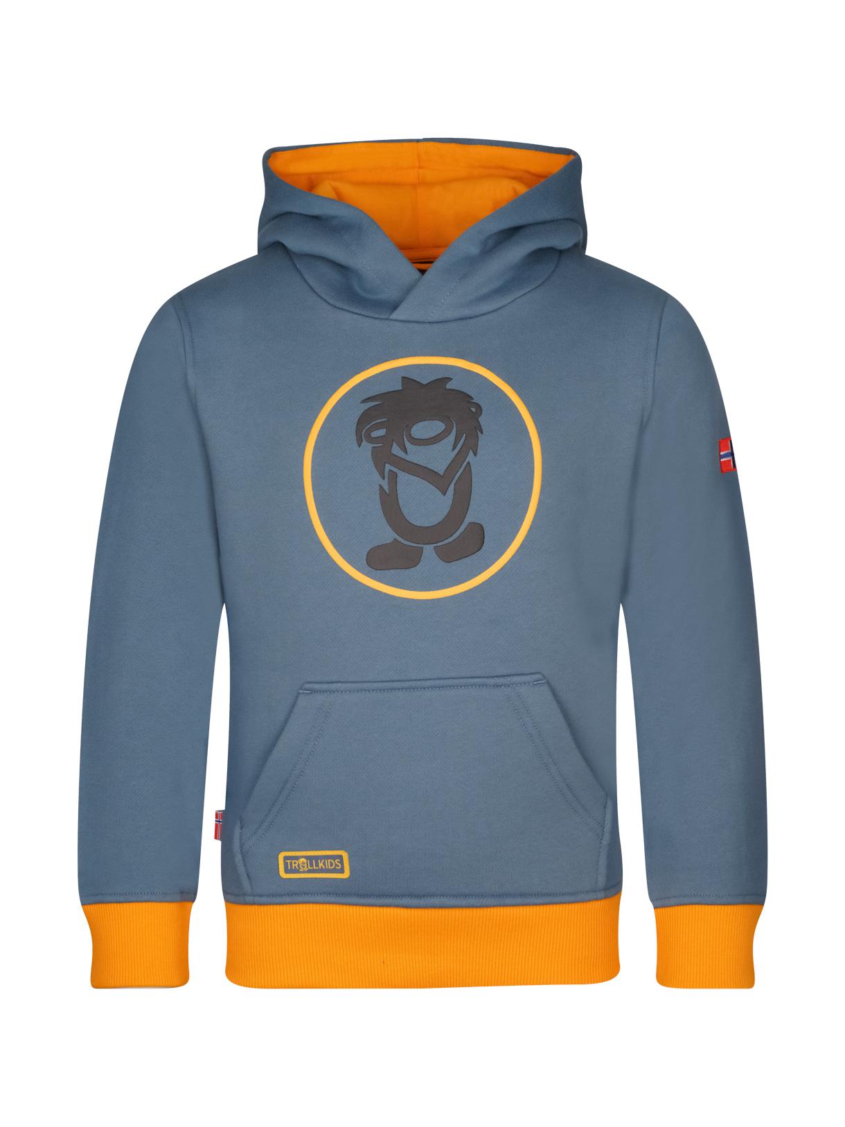 Sweater Kinder Kapuzenpullover mit Logoaufdruck 1