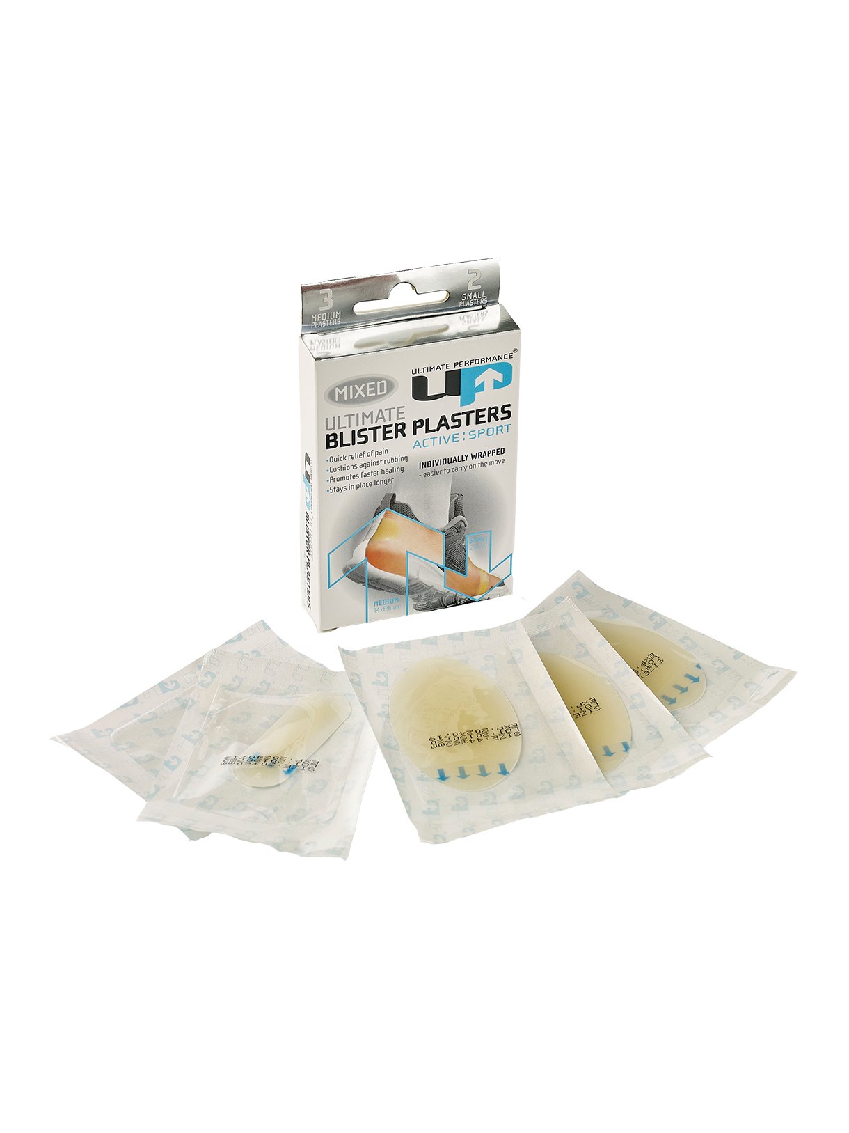 UP ULTIMATE BLISTER PLASTER MIXED BLASEN PFLASTER 3STK 44X69MM 2ST 1