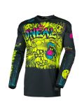 black/neon yellow