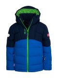 navy/medium blue/bright green