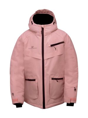 Isfall Kinder Skijacke mit Kapuze 
