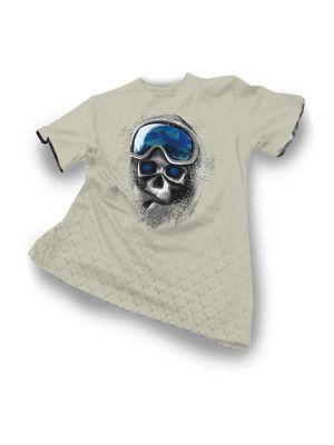ANDRÉ ZECHMANN Ice Cold Skull Herren T-Shirt 