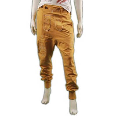 ANDRÉ ZECHMANN Steirerjogger lang Baggy Fit Damen Hose 