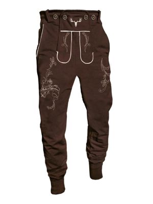 ANDRÉ ZECHMANN Steirerjogger lang Baggy Fit Herren Hose 