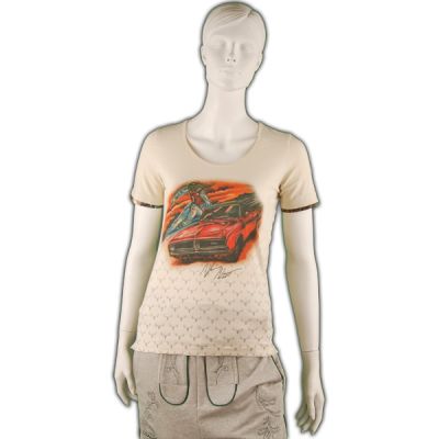 Z&B OG TATTOO Damen T-Shirt Realistic Klaus Kröll 