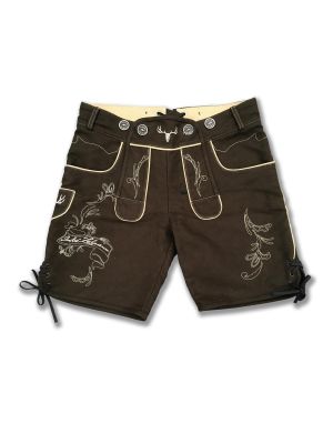 ANDRÉ ZECHMANN Vegane Herren Lederhose kurz 