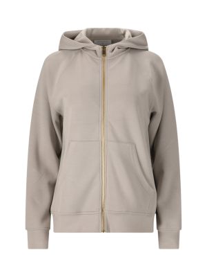 Jacey Damen Full Zip Sweat Jacke mit Kapuze 