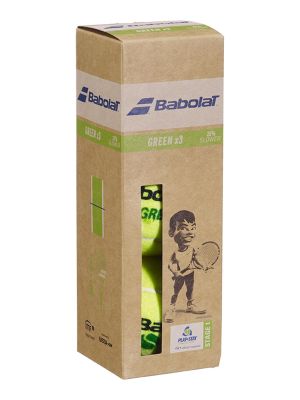 Green X3 Tennisbälle 3er Packung 