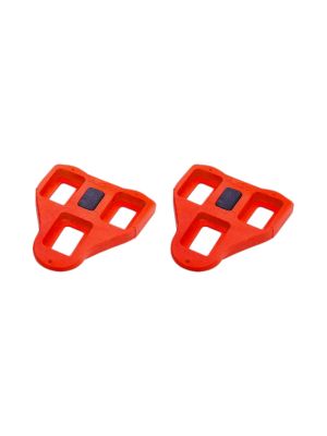 BPD-02A Pedalplatten RoadClip 9° Bewegungsfreiheit rot 