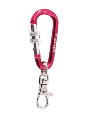 D 60 mm LOCK Materialkarabiner Schlüsselanhänger 