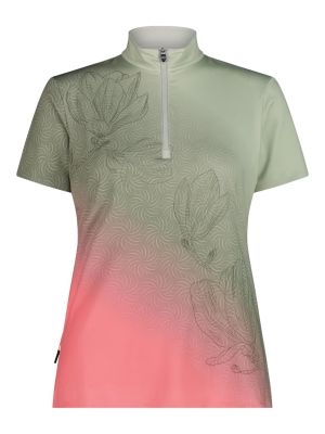 Damen Bike T-Shirt mit Blumenprint und Dry Function 