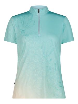 Damen Bike T-Shirt mit Blumenprint und Dry Function 