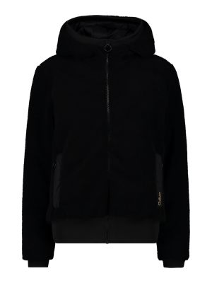 Damen Jacke aus Teddy Fur mit Kapuze 