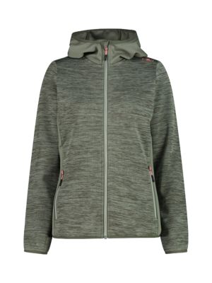 Damen Outdoor Knit Tech Jacke mit Kapuze 