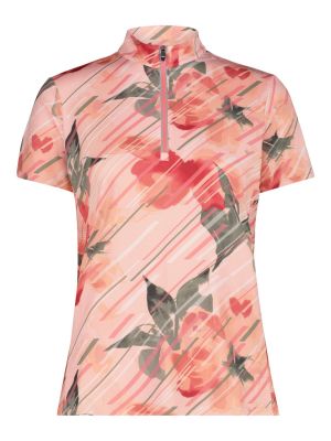 Damen Radshirt mit Blumenprint und Dry Function 