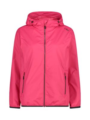 Damen Regenjacke Pack Pocket mit Kapuze 