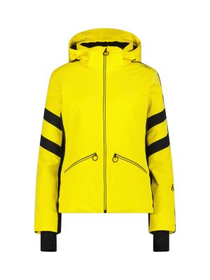 Damen Skijacke aus 4-Way-Stretch-Twill mit abnehmbarer Kapuze 