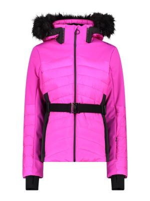 Damen Skijacke mit abnehmbarer Kapuze 