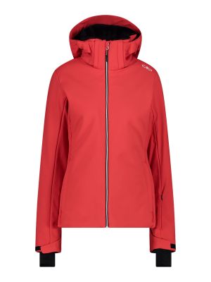 Damen Softshell Skijacke mit abnehmbarer Kapuze 