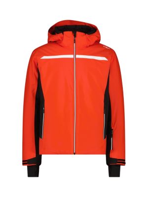 Herren Skijacke aus Twill mit abnehmbarer Kapuze 