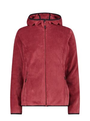 HighLoft Fleece Damen Jacke mit Kapuze pink 