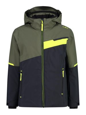 Jungen Skijacke mit abnehmbarer Kapuze 