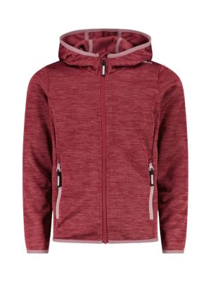 Kinder Outdoor Jacke aus Knit Tech mit Kapuze 