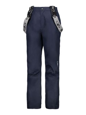 Kinder Skihose Clima Protect mit abnehmbaren Trägern blau 