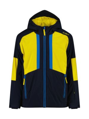 Kinder Skijacke aus Twill mit Kapuze 