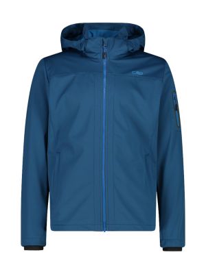 Light Softshell Herren Jacke mit abnehmbarer Kapuze 