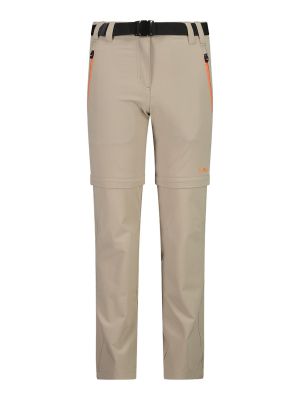 Mädchen Zip Off Stretch Hose mit Gürtel 