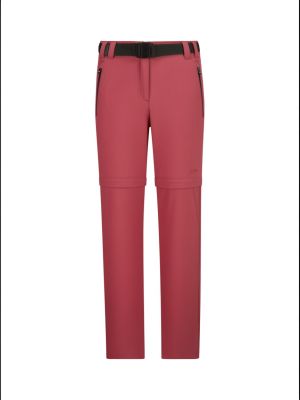 Mädchen Zip Off Stretch Hose mit Gürtel und Dry Function 