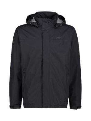Wasserdichte Herren Jacke aus Ripstop mit abnehmbarer Kapuze 