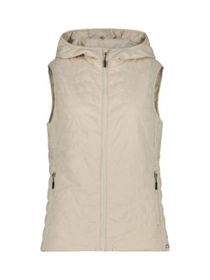 wasserabweisende Damen Weste mit Feel Warm Flat und Kapuze 