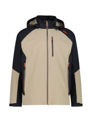 wasserdichte Herren Ripstop Jacke Clima Protect mit abnehmbarer Kapuze 