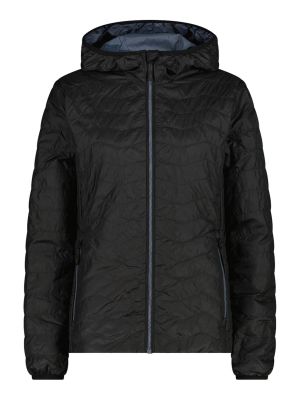 Wattierte Damen Stepp Jacke mit Feel Warm Flat und Kapuze 