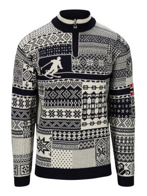 History Sweater Herren Pullover aus Wolle 